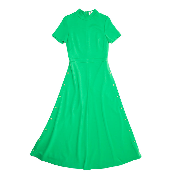 FAYE WOOL KNIT DRESS CAPTIVATING GREEN