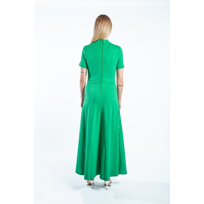 FAYE WOOL KNIT DRESS CAPTIVATING GREEN