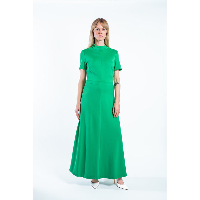 FAYE WOOL KNIT DRESS CAPTIVATING GREEN