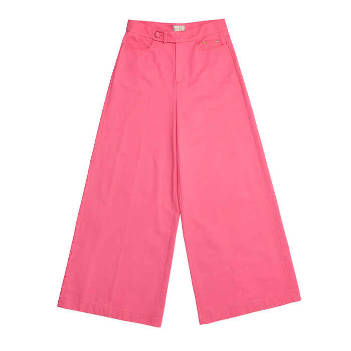 RODEO DENIM WIDE LEGGED JEANS GALLANT PINK