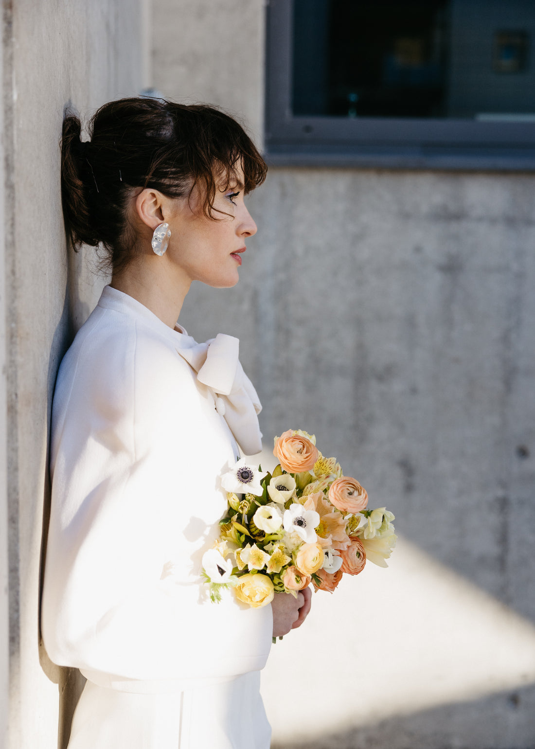 Elevate your wedding style with a white jacket