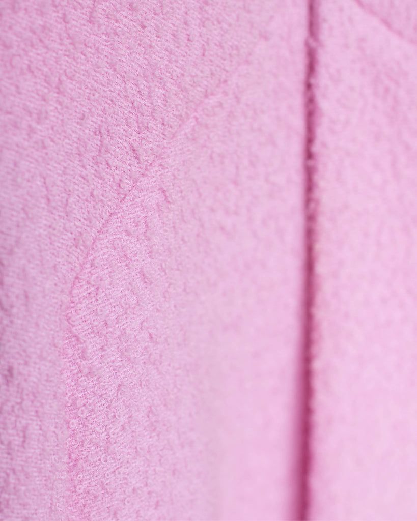 Wool bouclé fabric