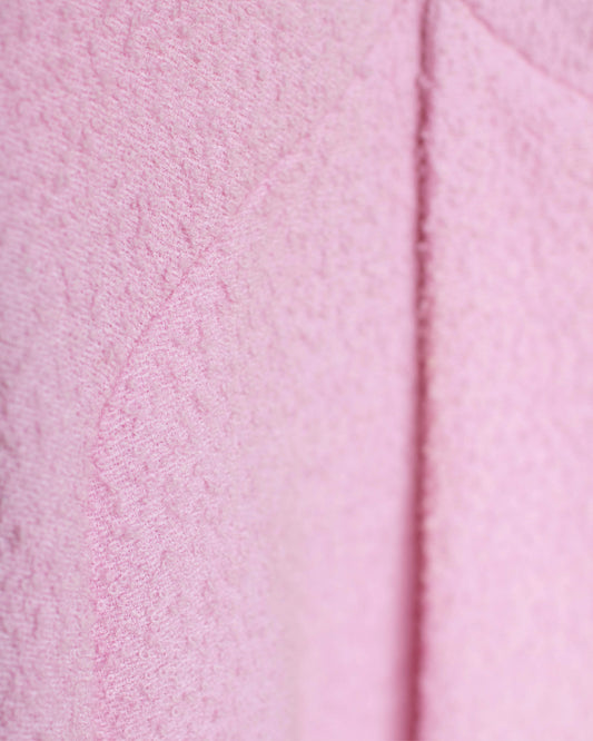 Wool bouclé fabric