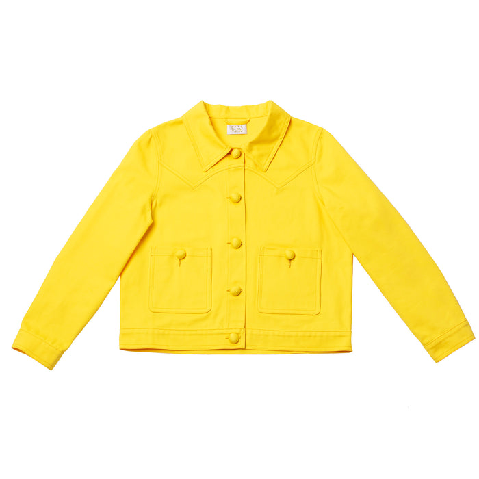 RANGER DENIM JACKET DEBONAIR YELLOW