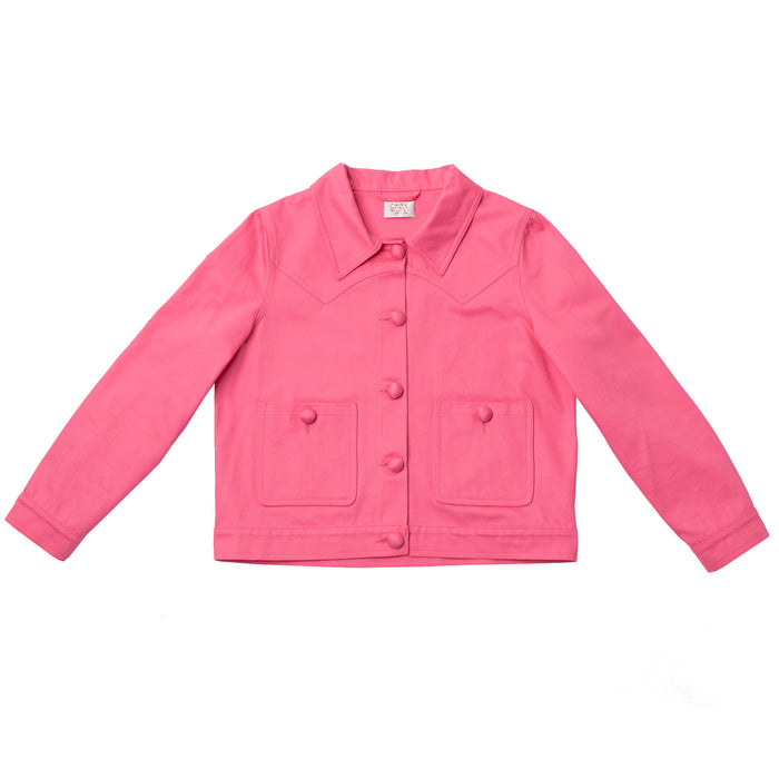 RANGER DENIM JACKET GALLANT PINK