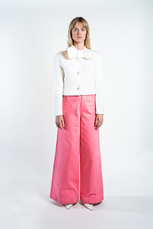 GRACE DOUBLE WOOL CREPÊ JACKET