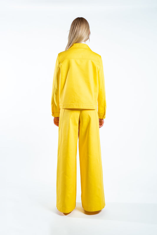 RANGER DENIM JACKET DEBONAIR YELLOW