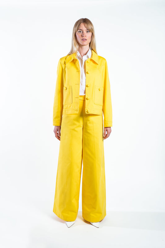 RANGER DENIM JACKET DEBONAIR YELLOW