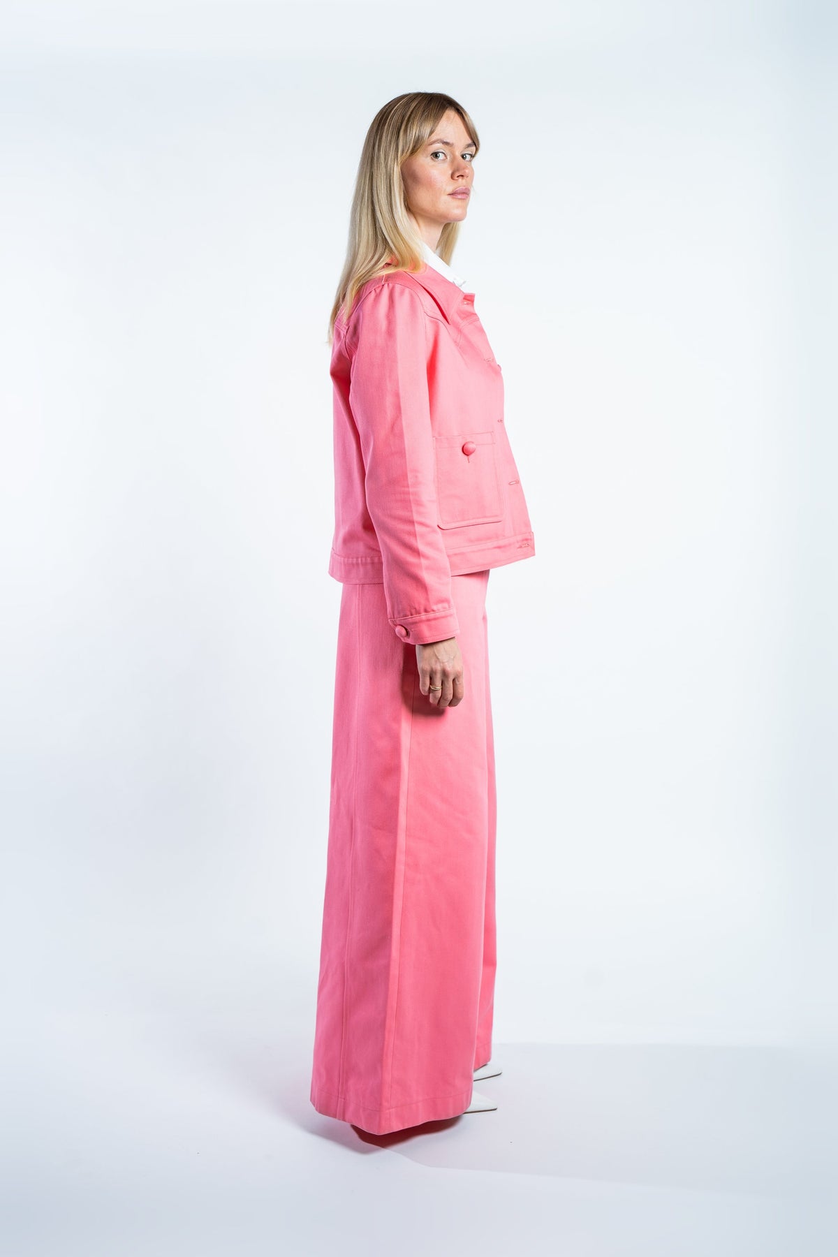 RANGER DENIM JACKET GALLANT PINK