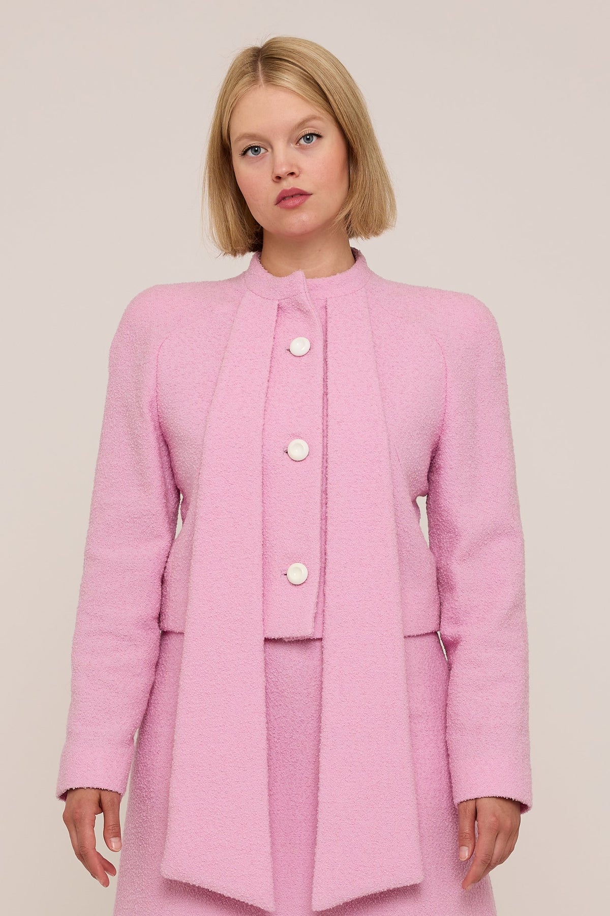 BABE WOOL BOUCLÈ JACKET